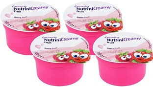 Nutricia Nutrini Creamy Fruit Rode Vruchten 4-pack 100GR
