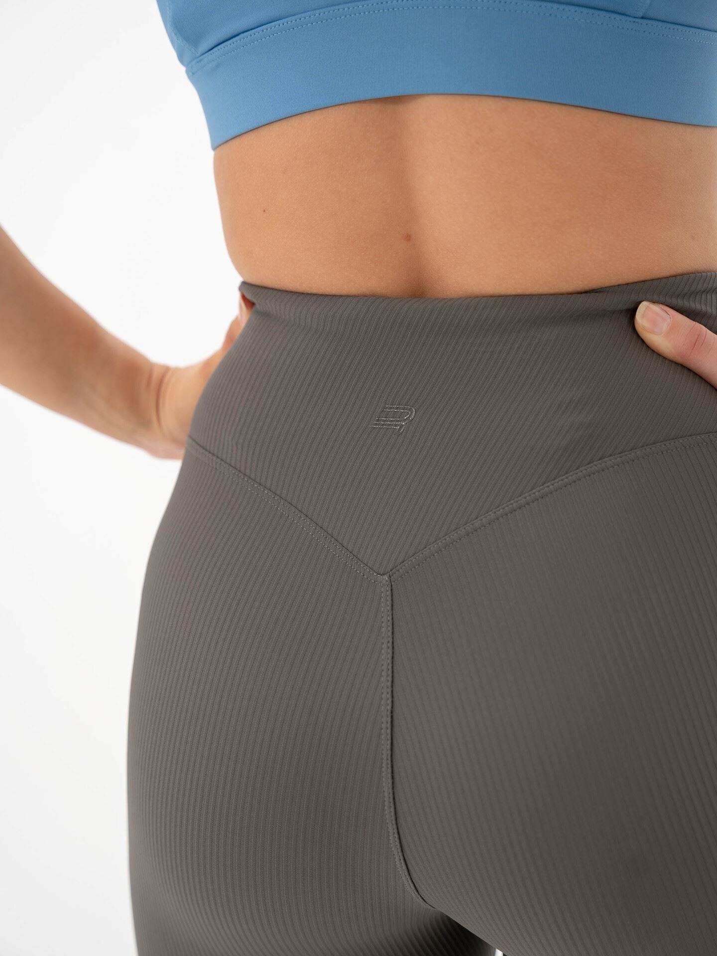 Ribbed R Bike High Waist Tights
