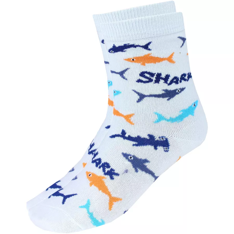 TupTam Kinder Socken Mädchen Jungen Bunt Gemustert 6er Pack hellgrau