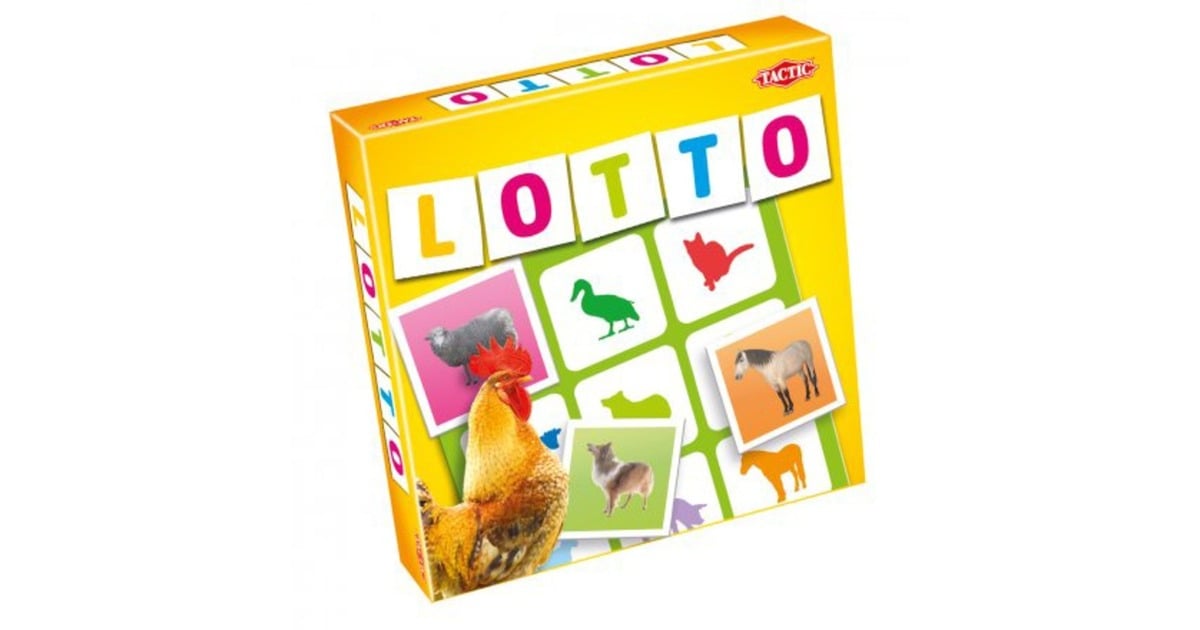TacticFarm Lotto Bordspel  (Nederlands, 2 - 4 spelers, 15 minuten, Vanaf 3 jaar)