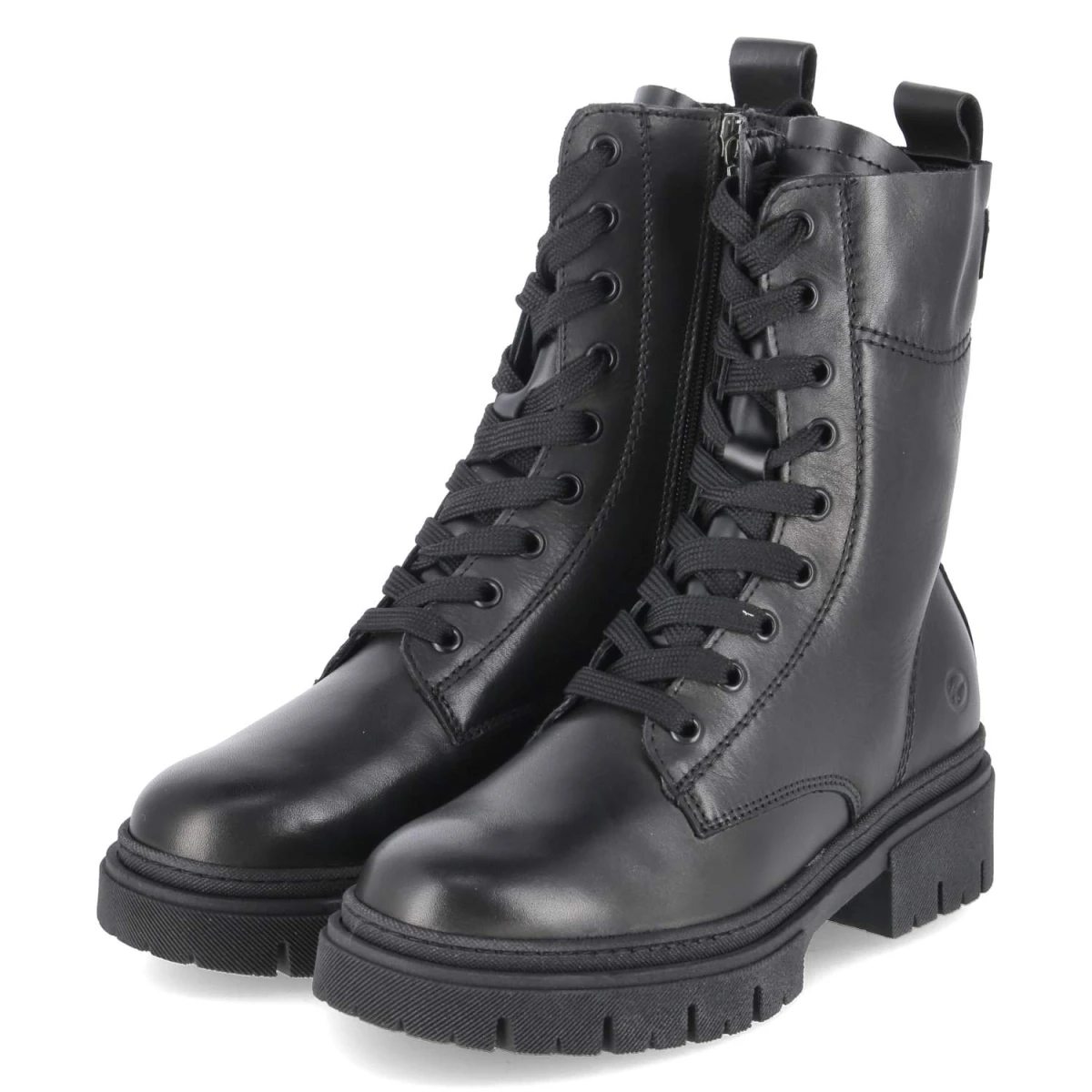 TamarisSchnürboots - black