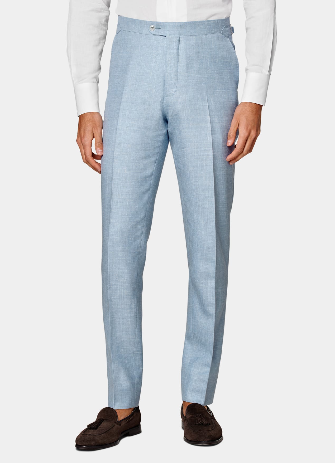 Costume Lazio coupe Tailored bleu clair