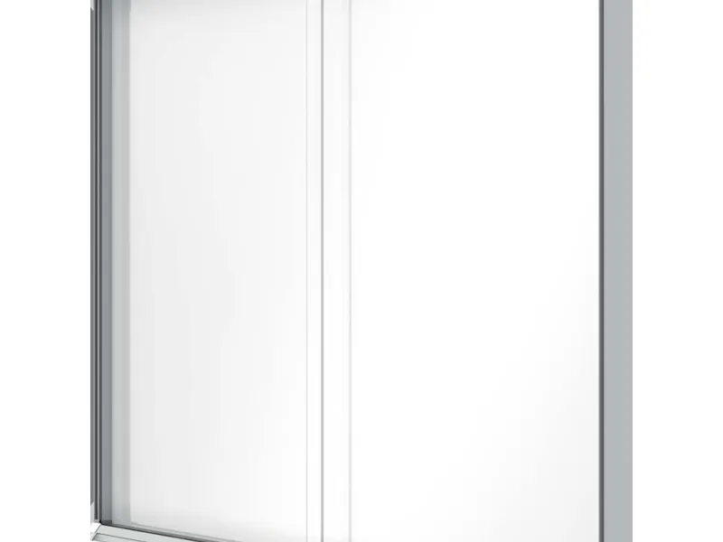Nobo Premium Plus magnetisk låsbart opslagsskab med skydelåge 27xA4 Hvid