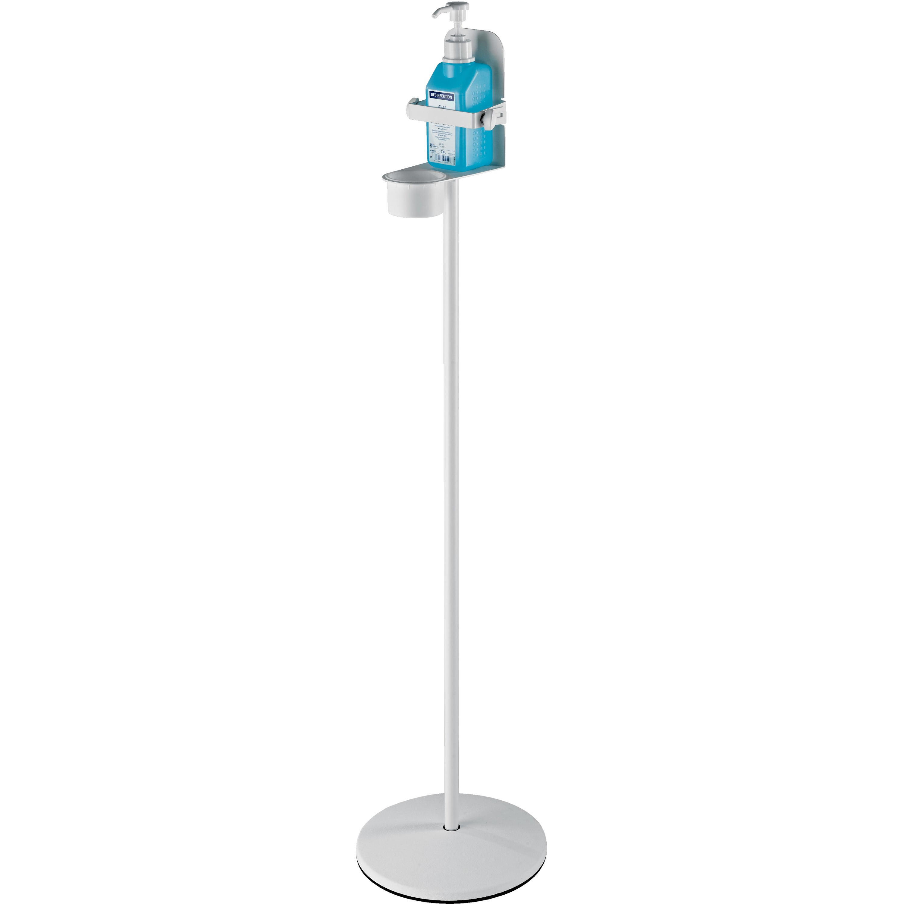 Konig & Meyer 80310 standaard voor desinfectiemiddel (pure white)