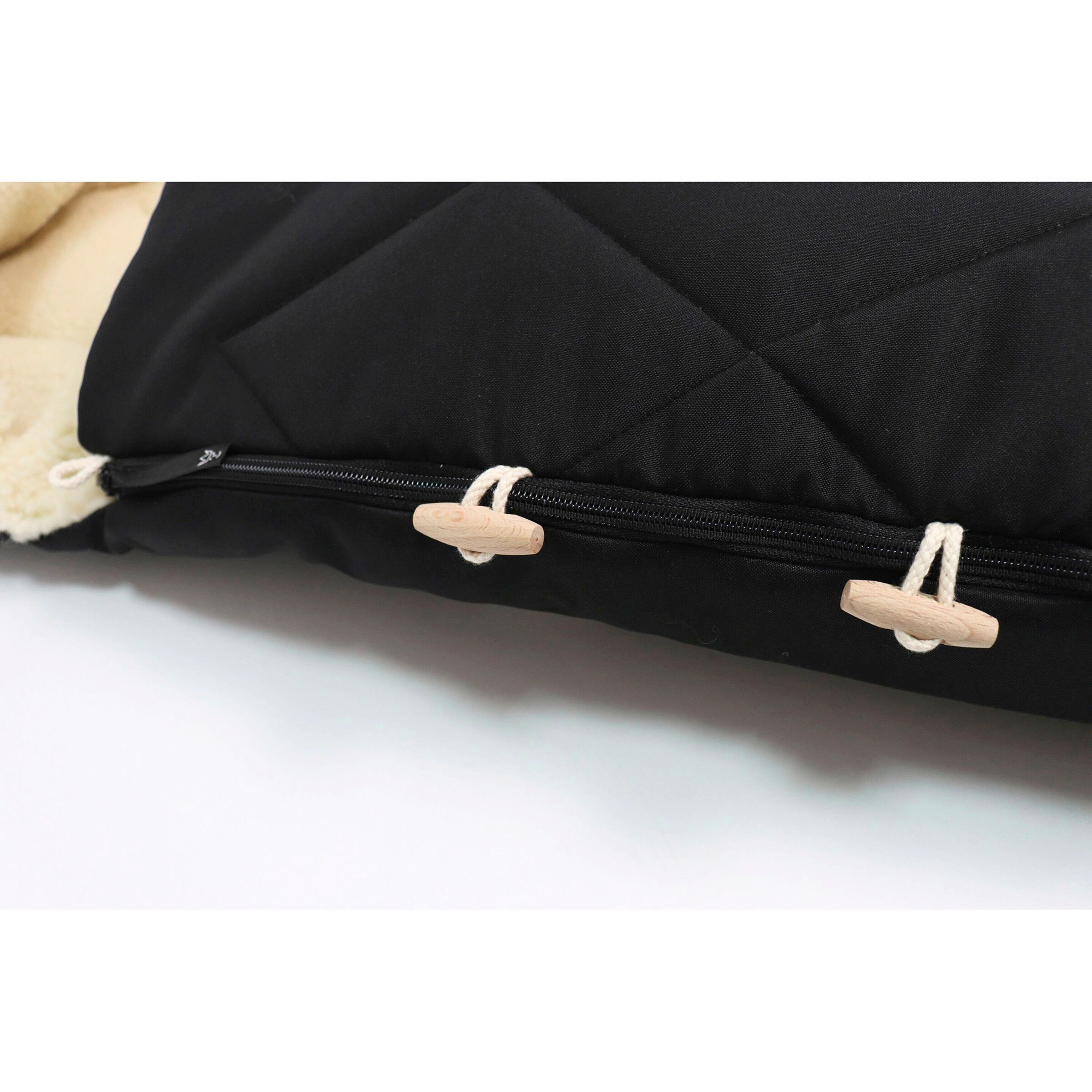 Kaiser Winterfußsack XL EARS WOOL black