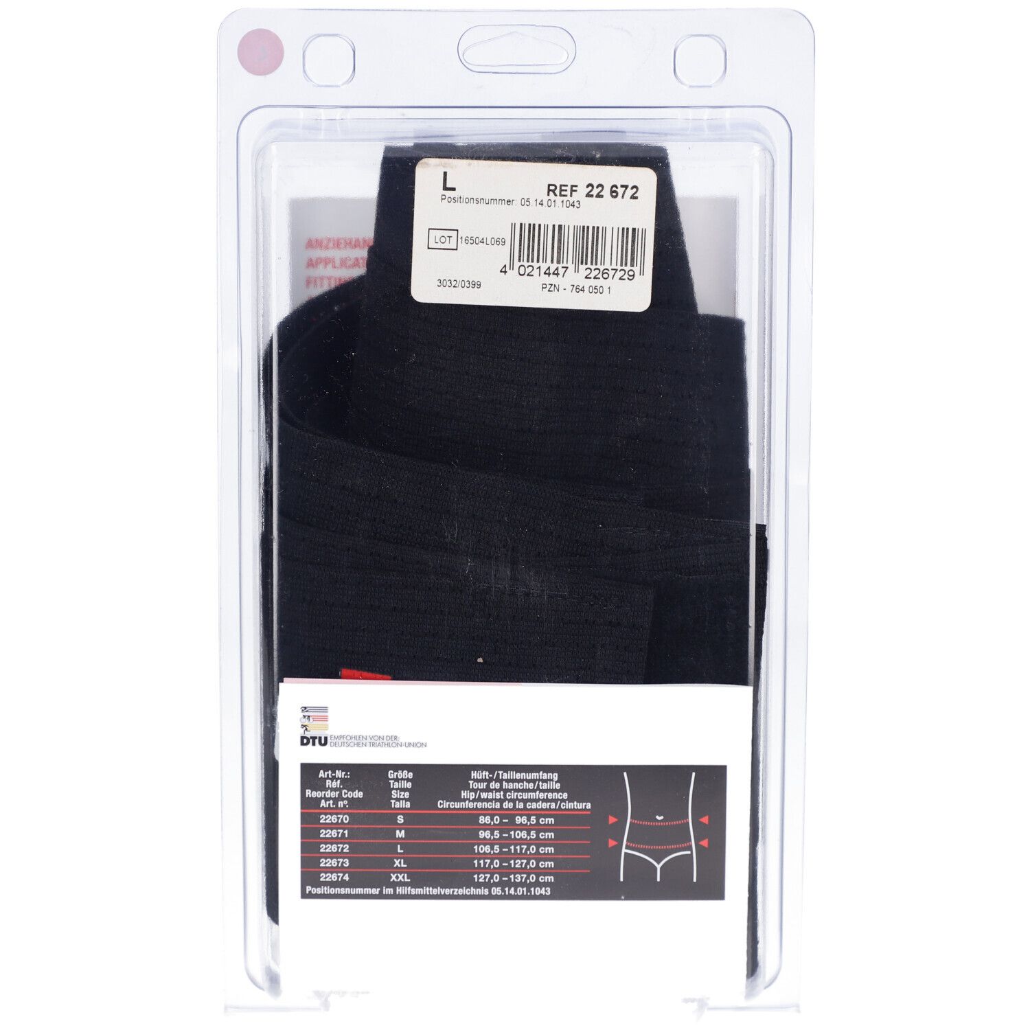Lohmann & Rauscher EPX Bandage Back Basic Gr. L