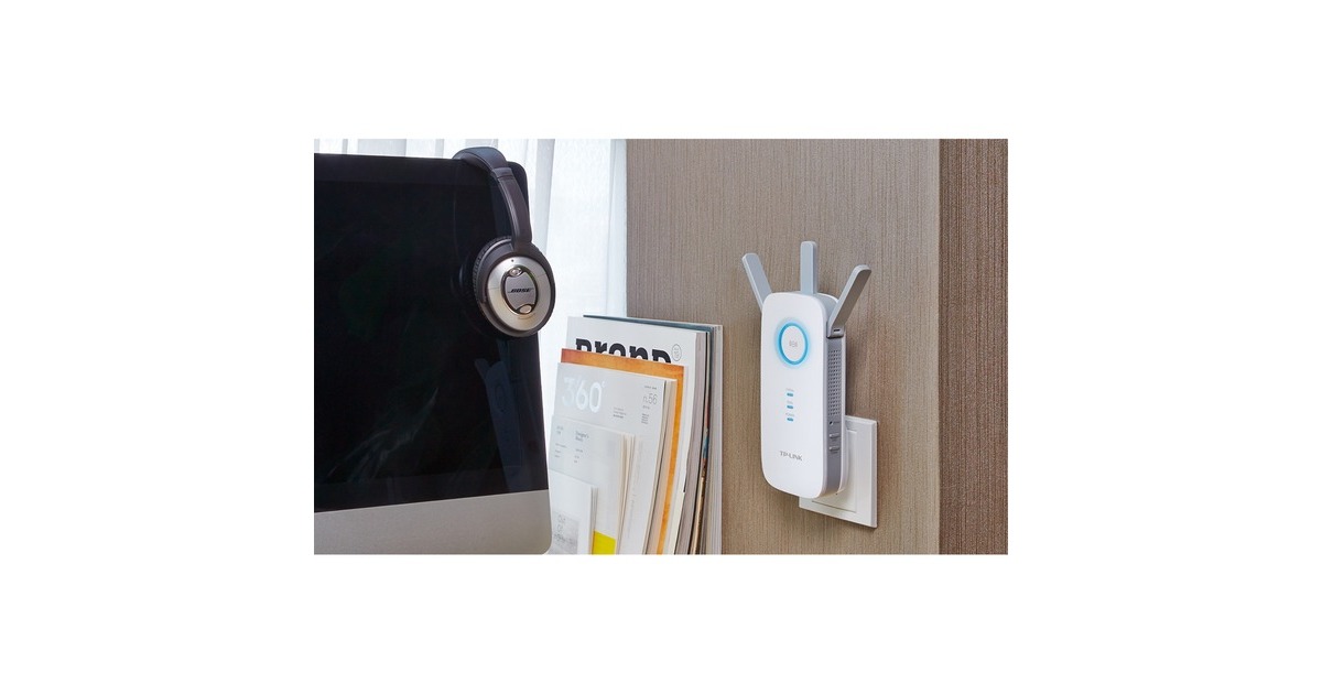 TP-LinkRE450 Wi-Fi Range Extender AC1750 repeater  (Wit)