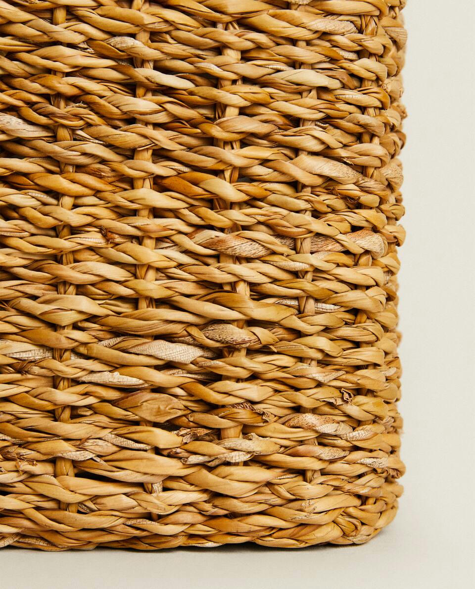 CESTO DE ROUPA TRAMADO
