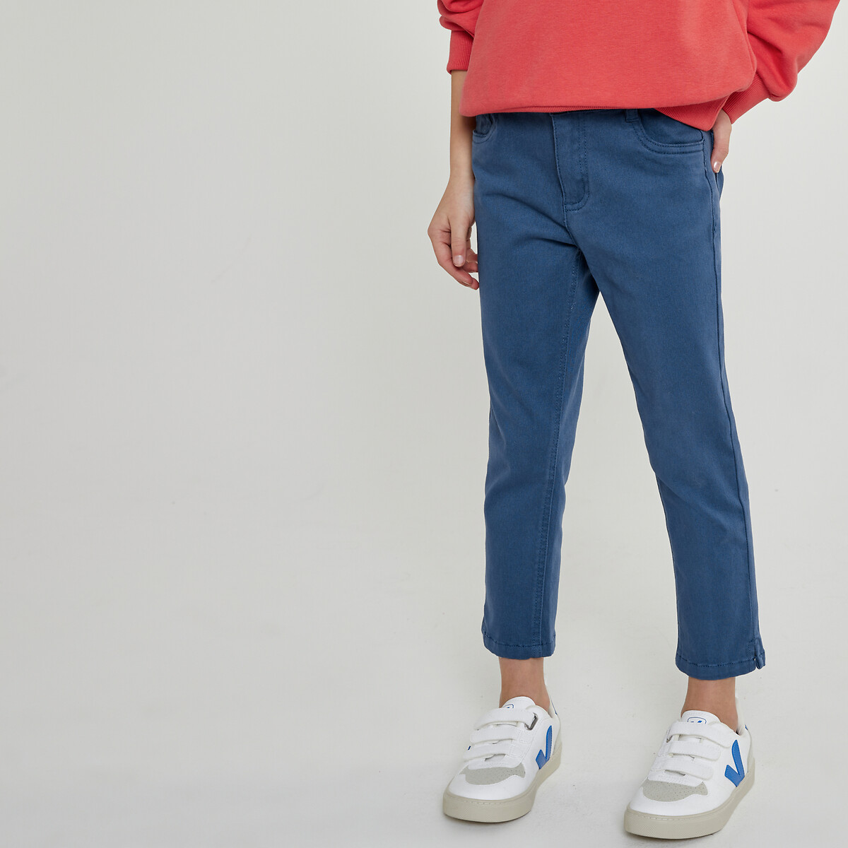 COLEÇÃO LA REDOUTE<br>Calças Slim 3/4