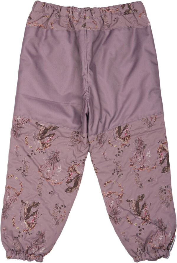 Mikk-Line Thermal  Frill Set AOP Twilight mauve
