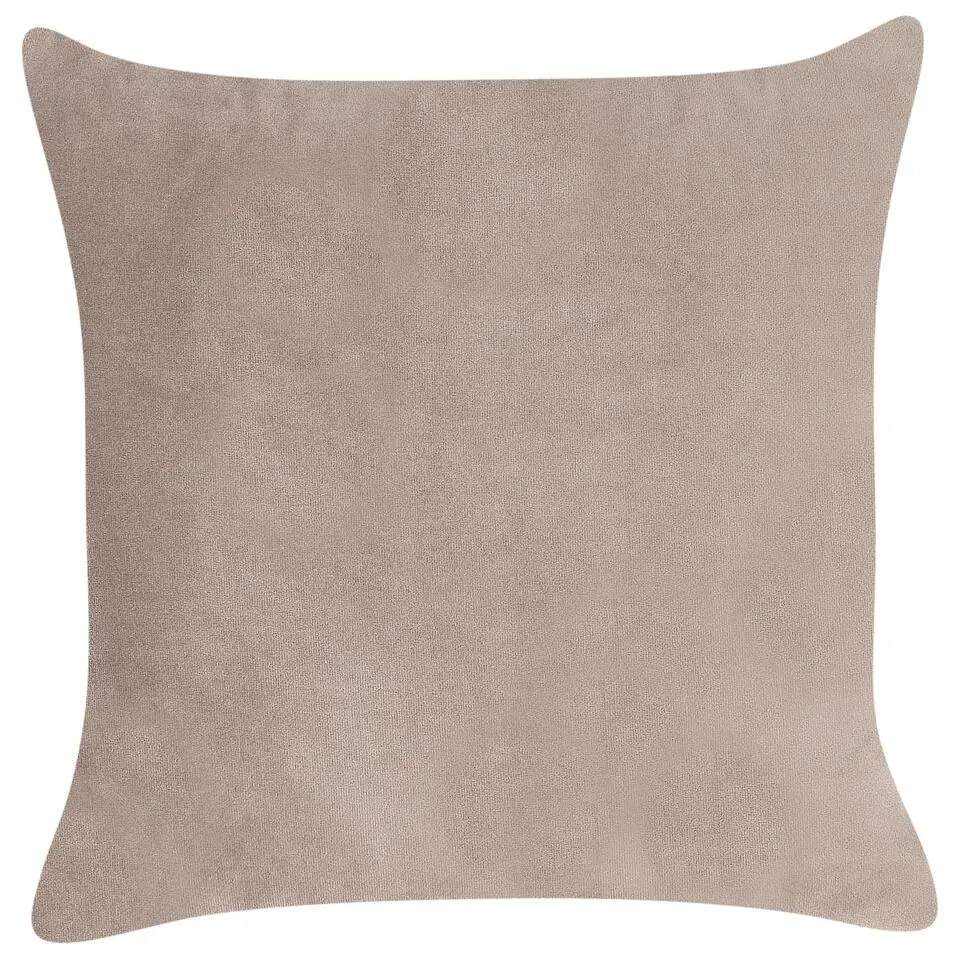 CHAUMONT - Chaise longue - Taupe - Rechterzijde - Fluweel