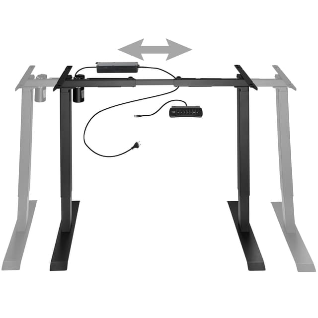 Hæve sænke stel elektrisk justering Piotr 85-129x65x71-121cm