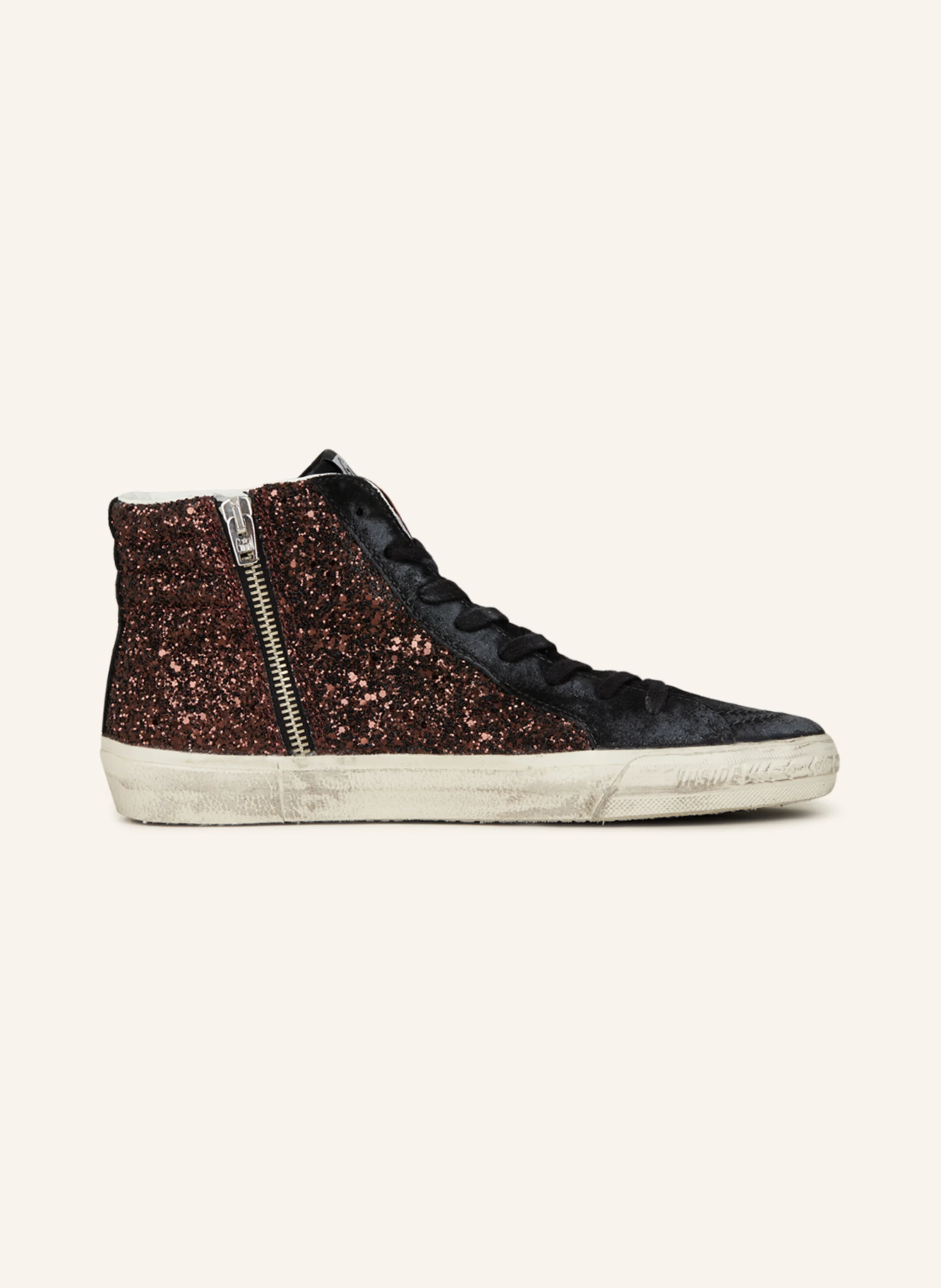 GOLDEN GOOSE Hightop-Sneaker SLIDE GLITTER