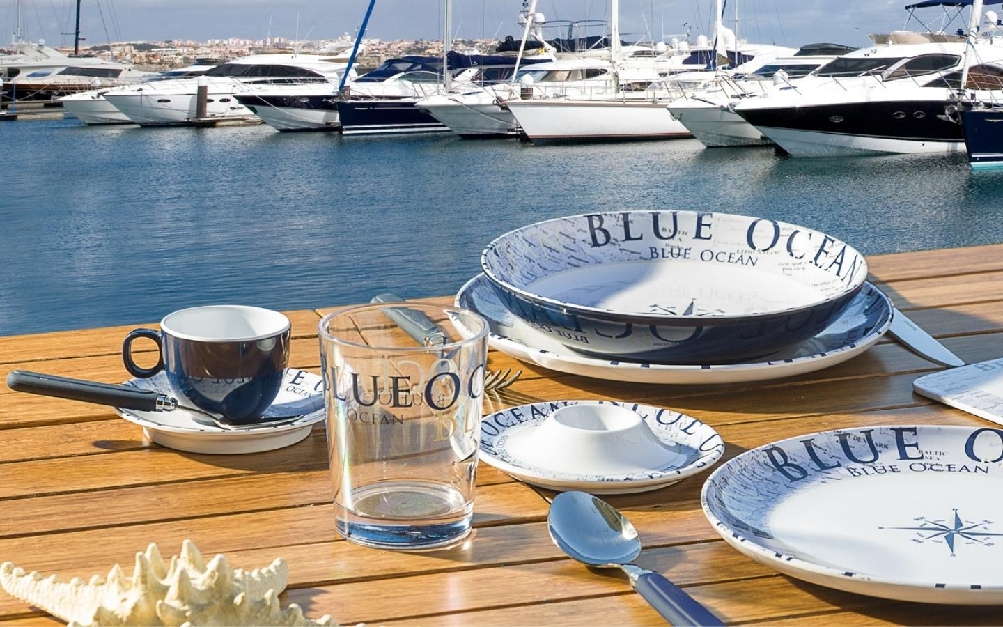 Brunner Melamin Blue Ocean Eierbecher