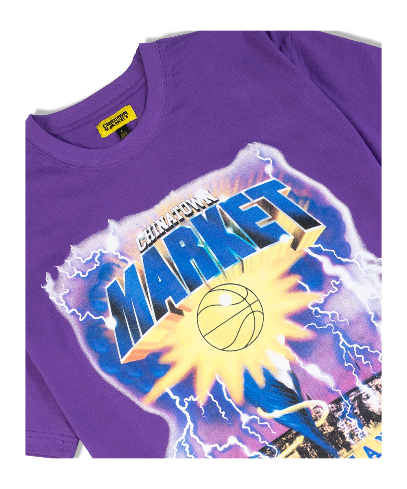 Market Tornado T-Shirt Lila