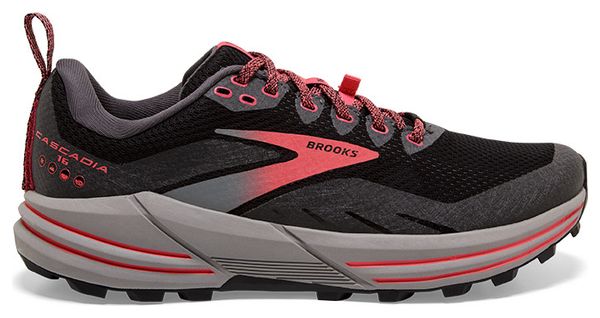Chaussures de Trail Femme Brooks Cascadia 16 GTX Noir Rose