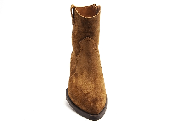 Alpe boots bottine talons femme 2072 marron