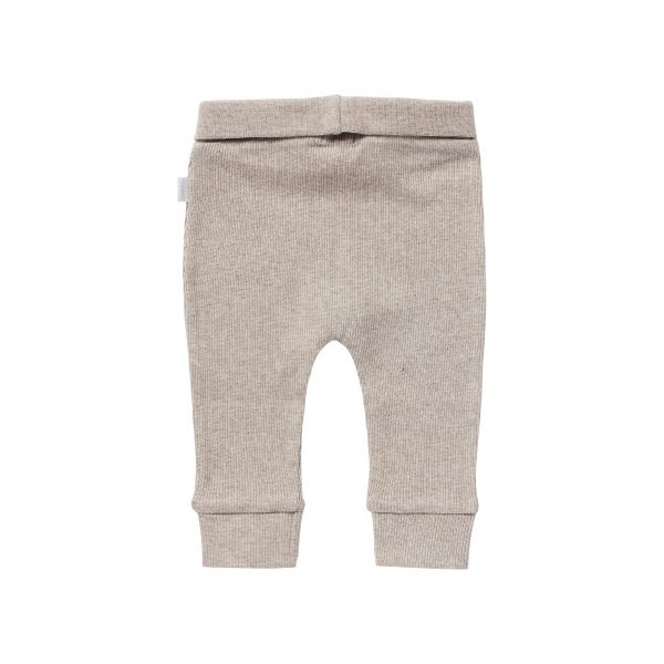 Noppies Naura Rib Broekje Taupe Melange Mt. 50