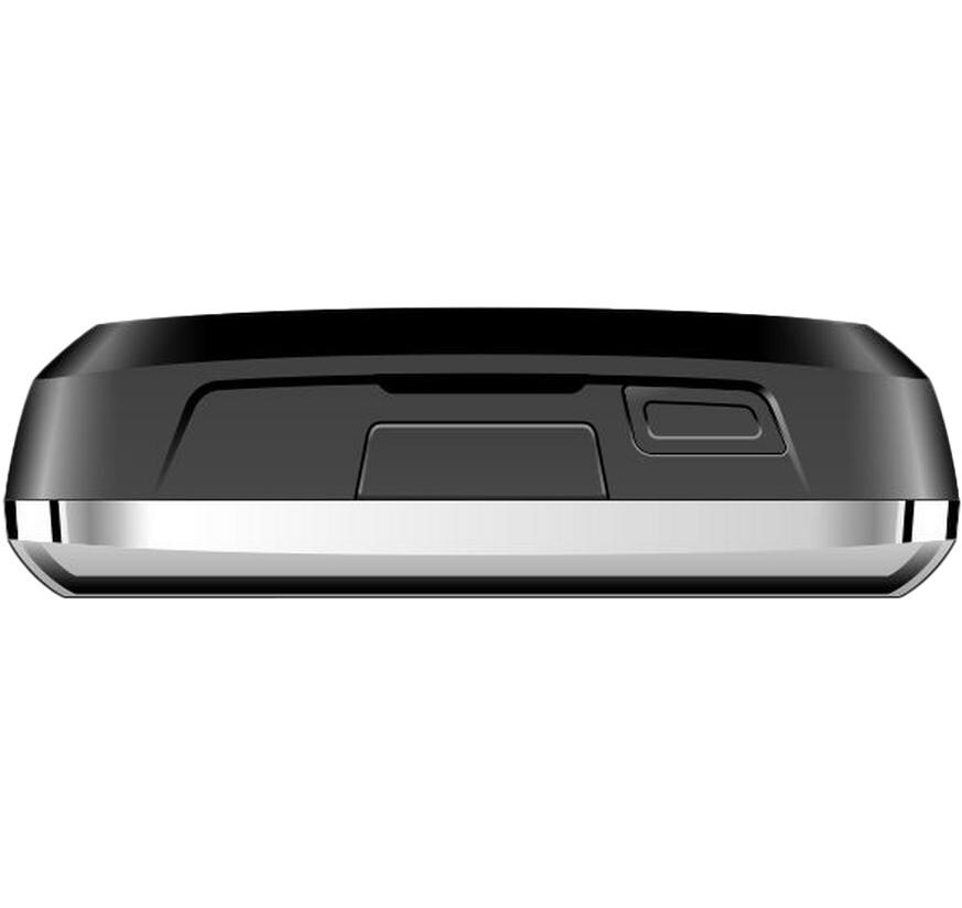 288 s 4G SilberKompaktes und robustes Mobiltelefon mit Metallschieber