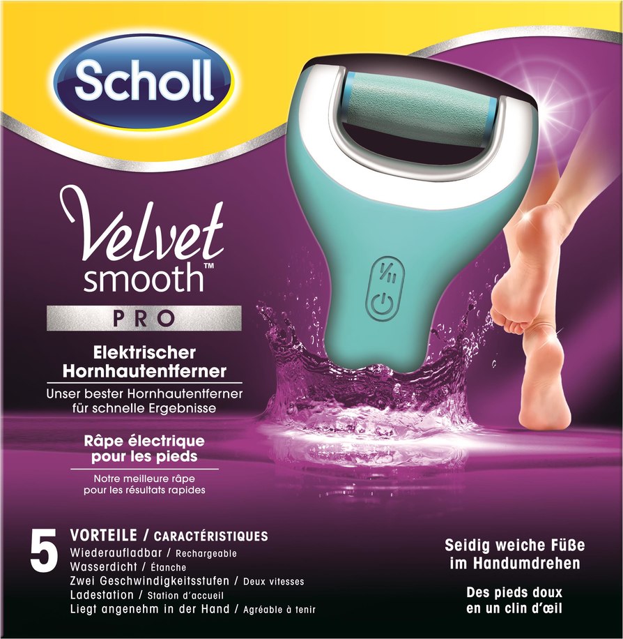 SCHOLL Velvet Smooth Pro Hornhautentferner 1 Stk