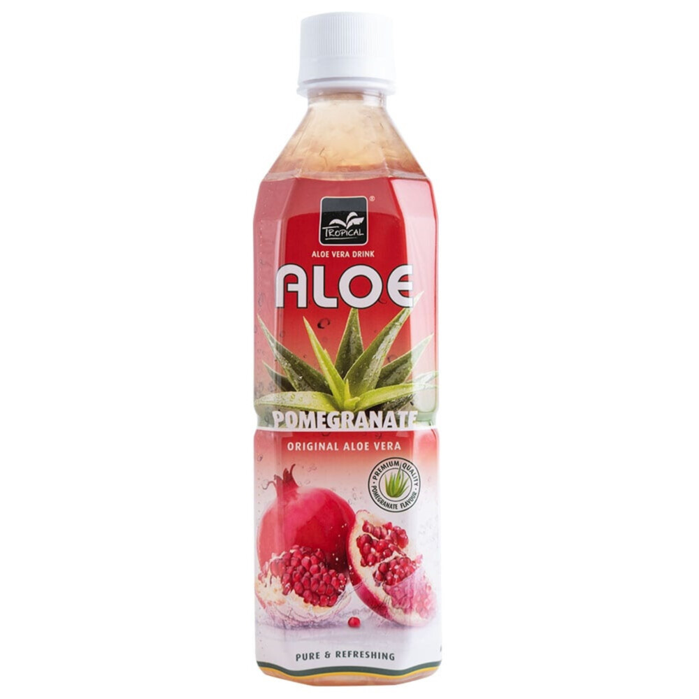 5x Tropical Aloe Vera Drink Granaatappel500 ml