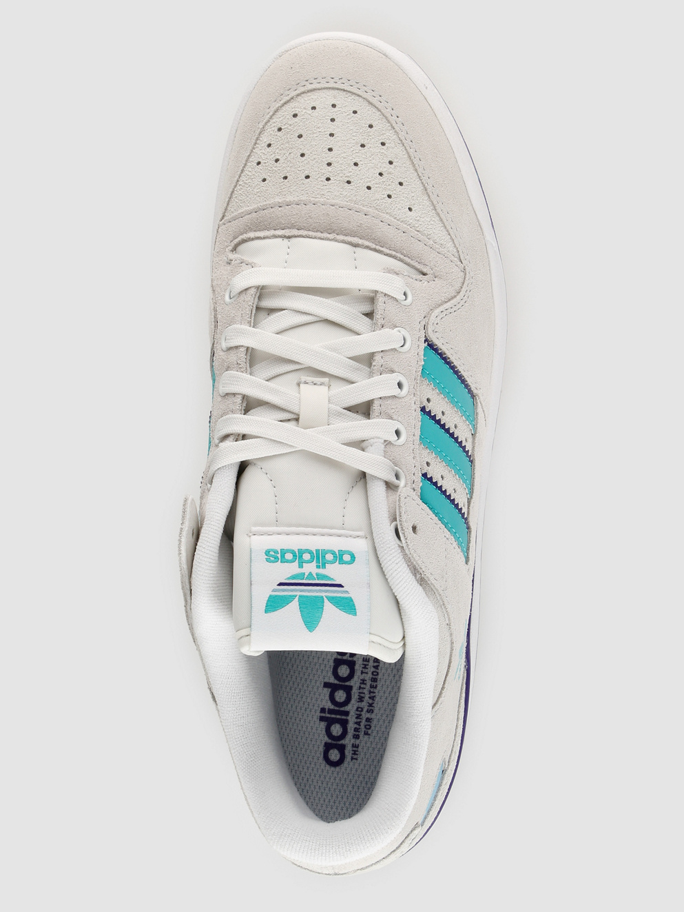 adidas Skateboarding Forum 84 Low Adv Skate Shoes crywht/preblu/ftwwht