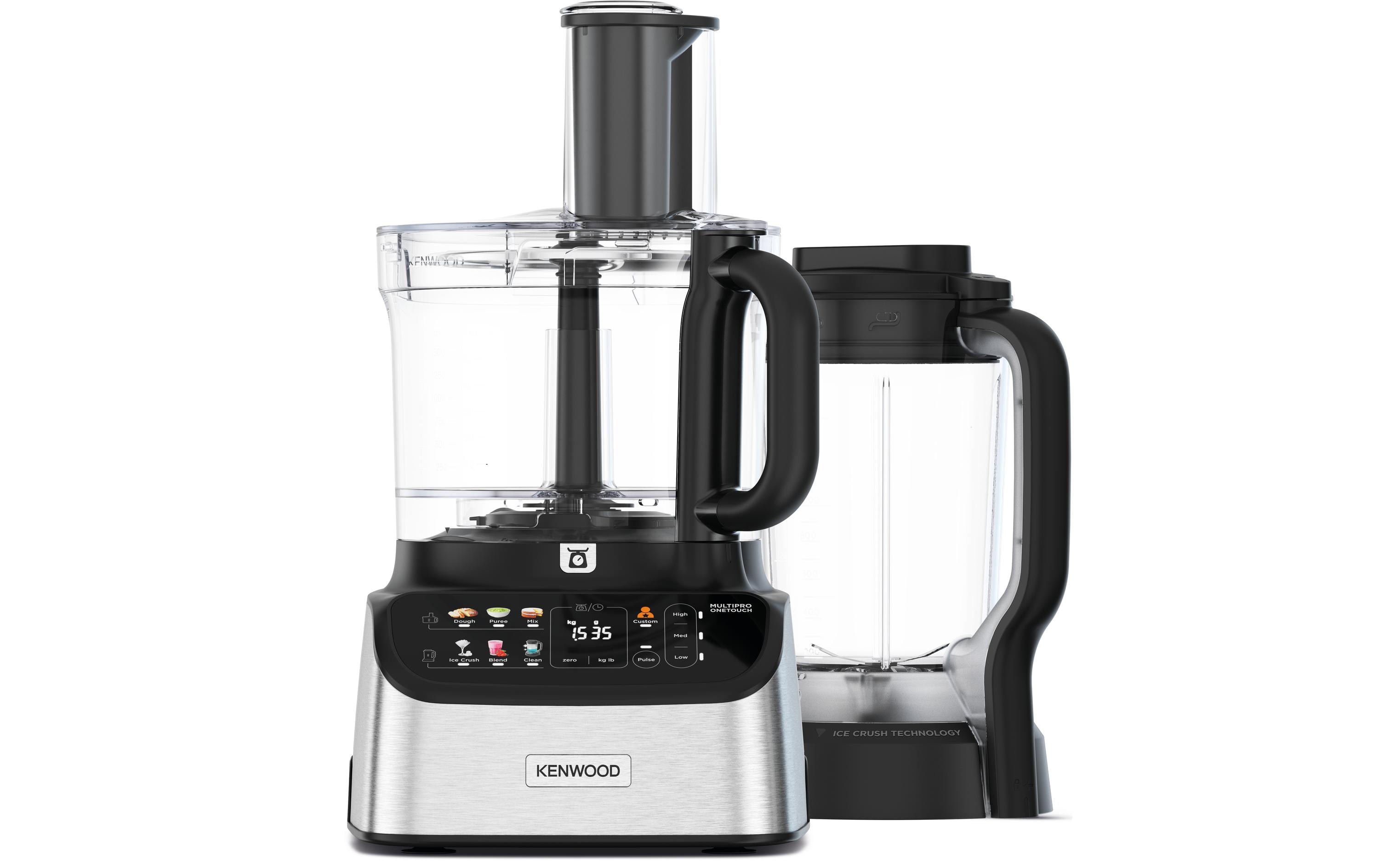 Food Processor FDM73.480SS MultiPro One Touch Silber/Schwarz<br>Multifunktionale Küchenmaschine