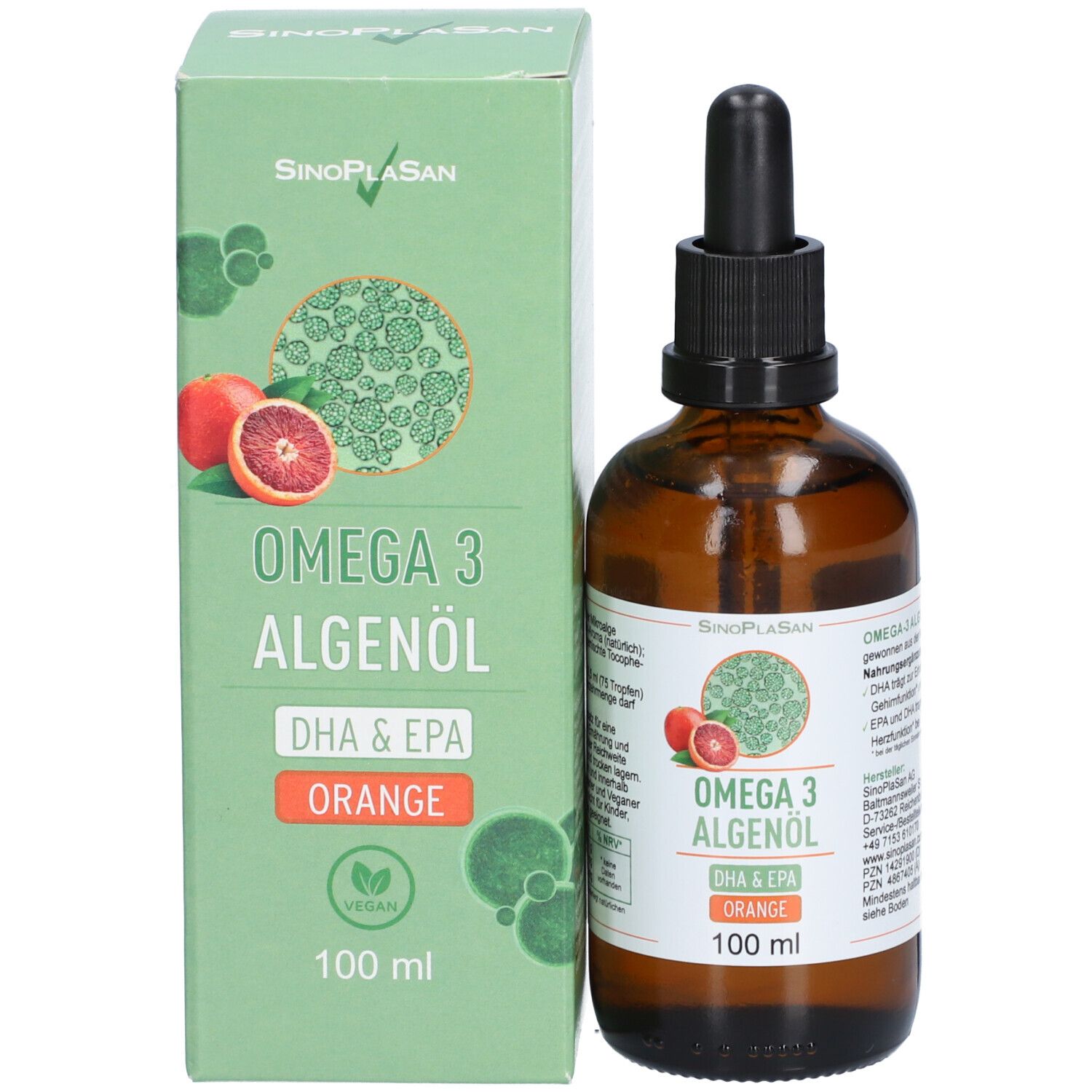 SinoPlaSan Omega-3 Algenöl