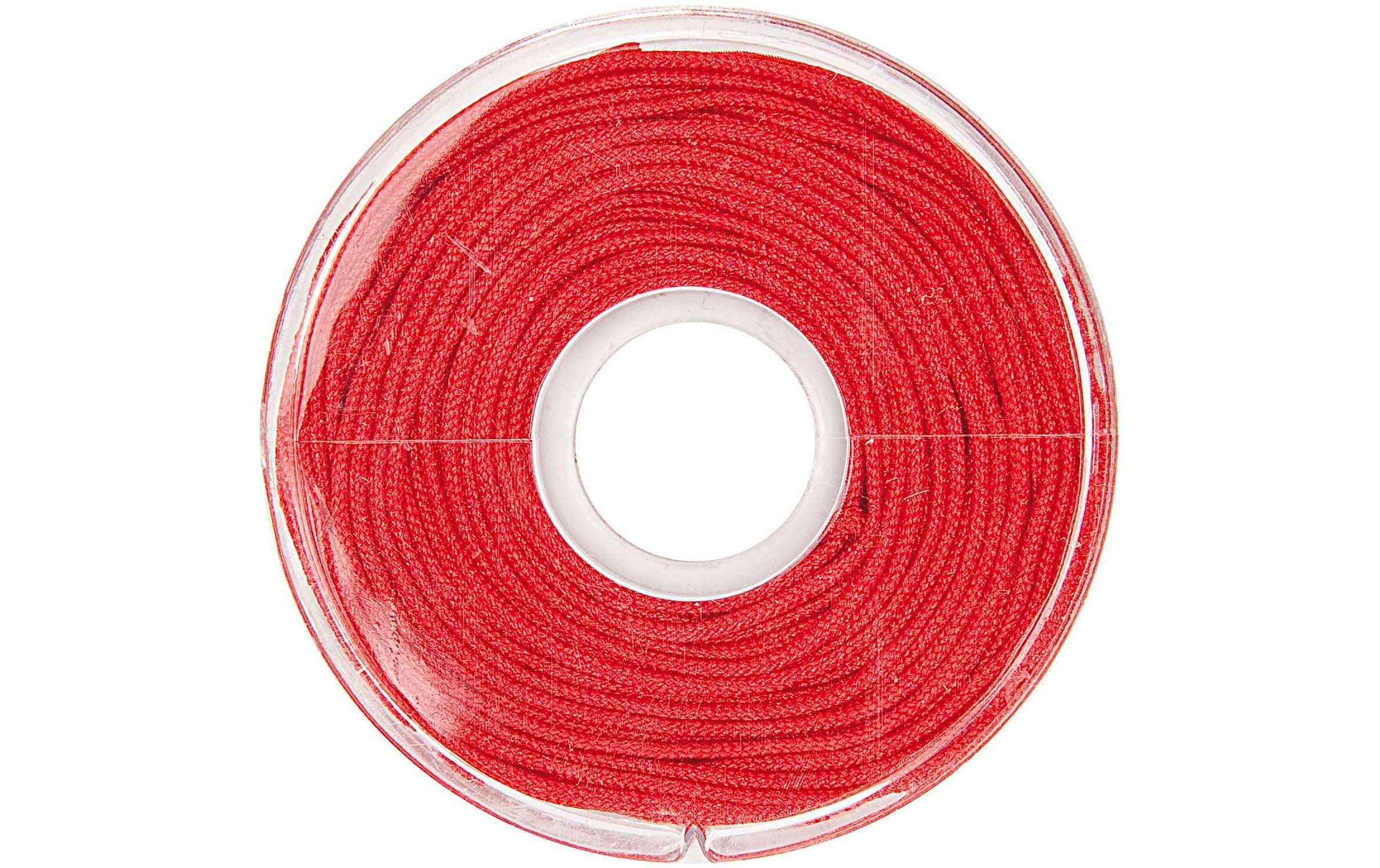 Makramee 1 mm x 10 m, RotMakrameeband