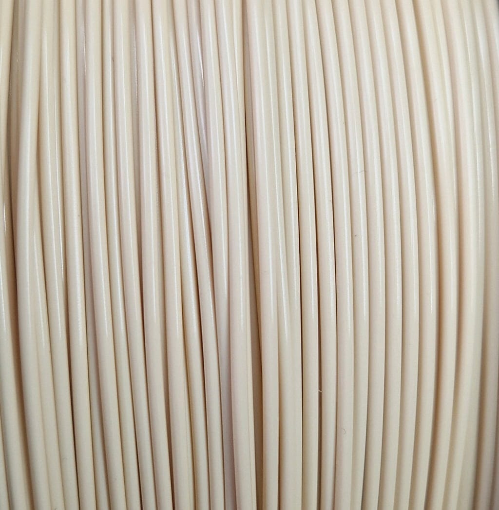 Nobufil  PETG Industrial Beige, 1,75 mm / 1000 g    Leicht zu druckendes PETG Filament aus recyceltem Kunststoffabfall in Industrial Beige