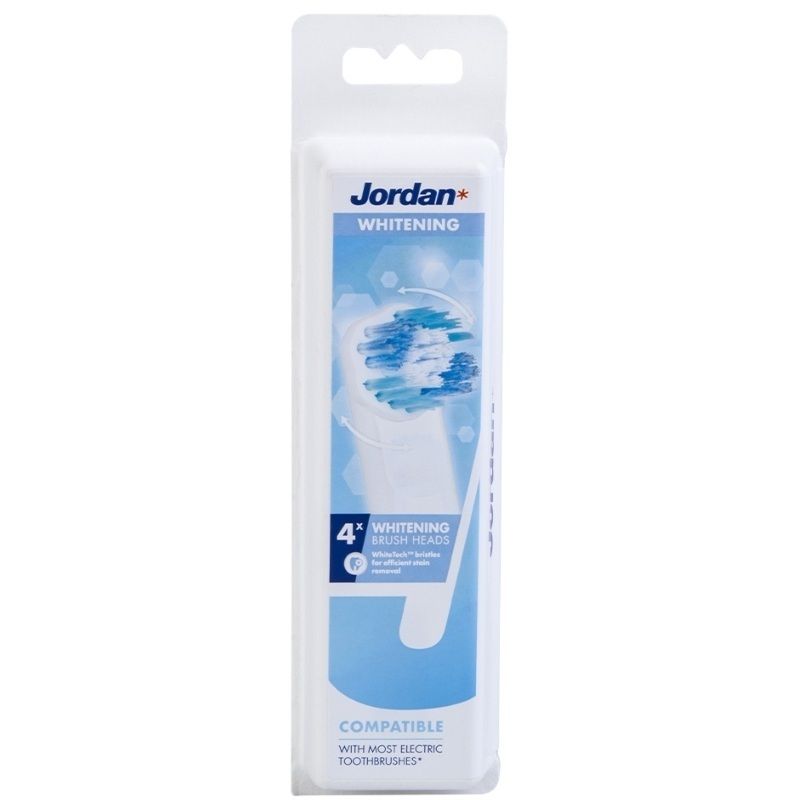White Brush heads 4 pack