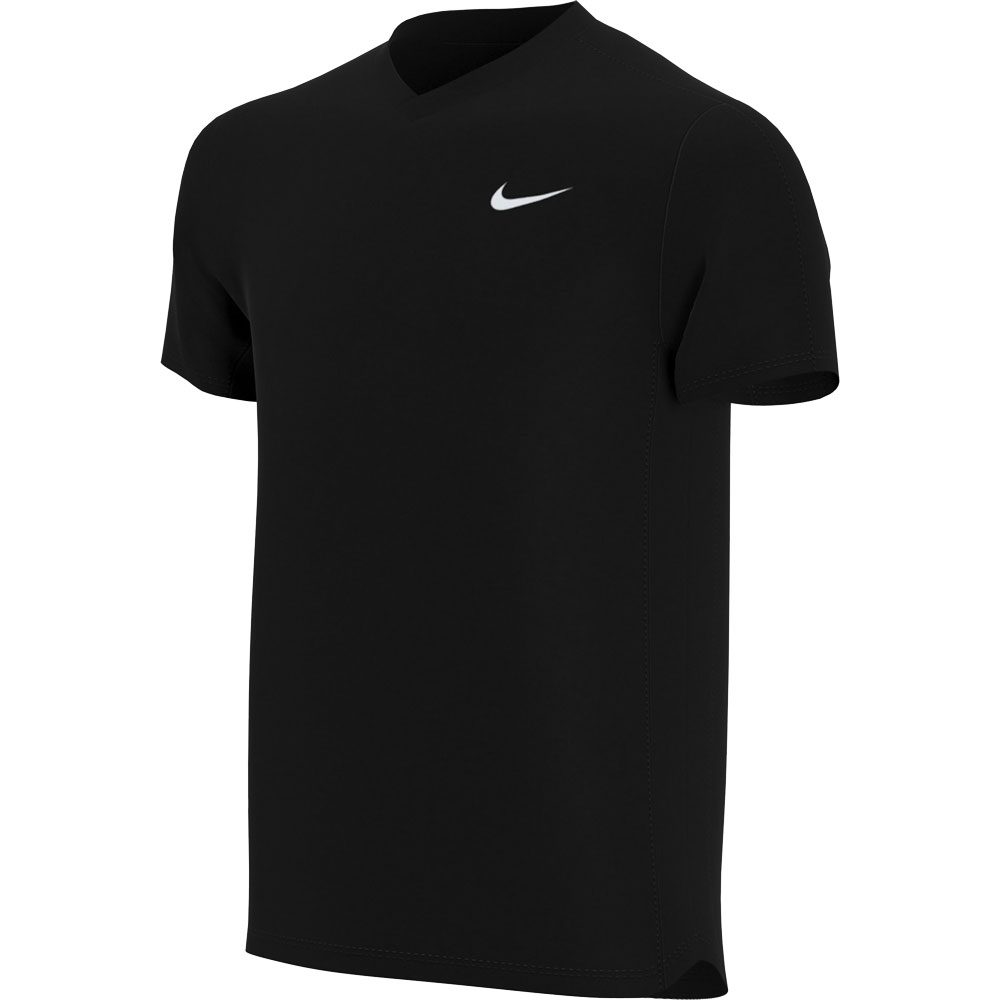 Nike Court Dri-FIT Victory T-Shirt Jungen schwarz
