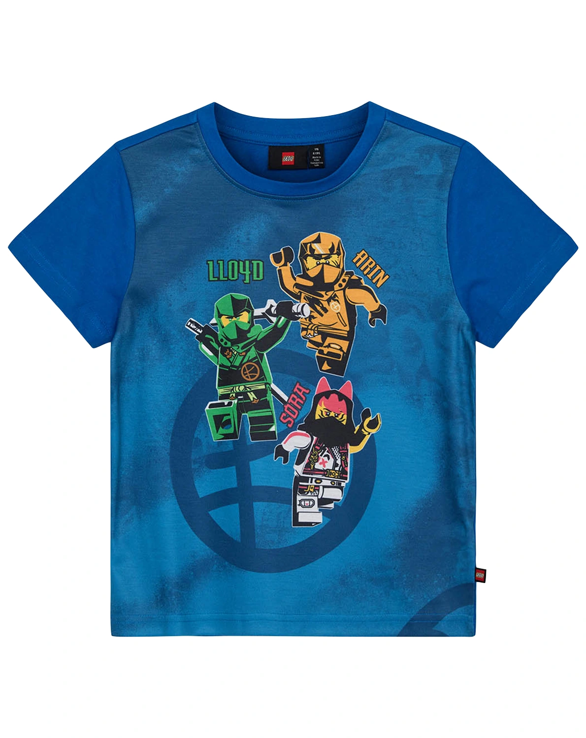 Kurzarmshirt LWTANO 310 in blue