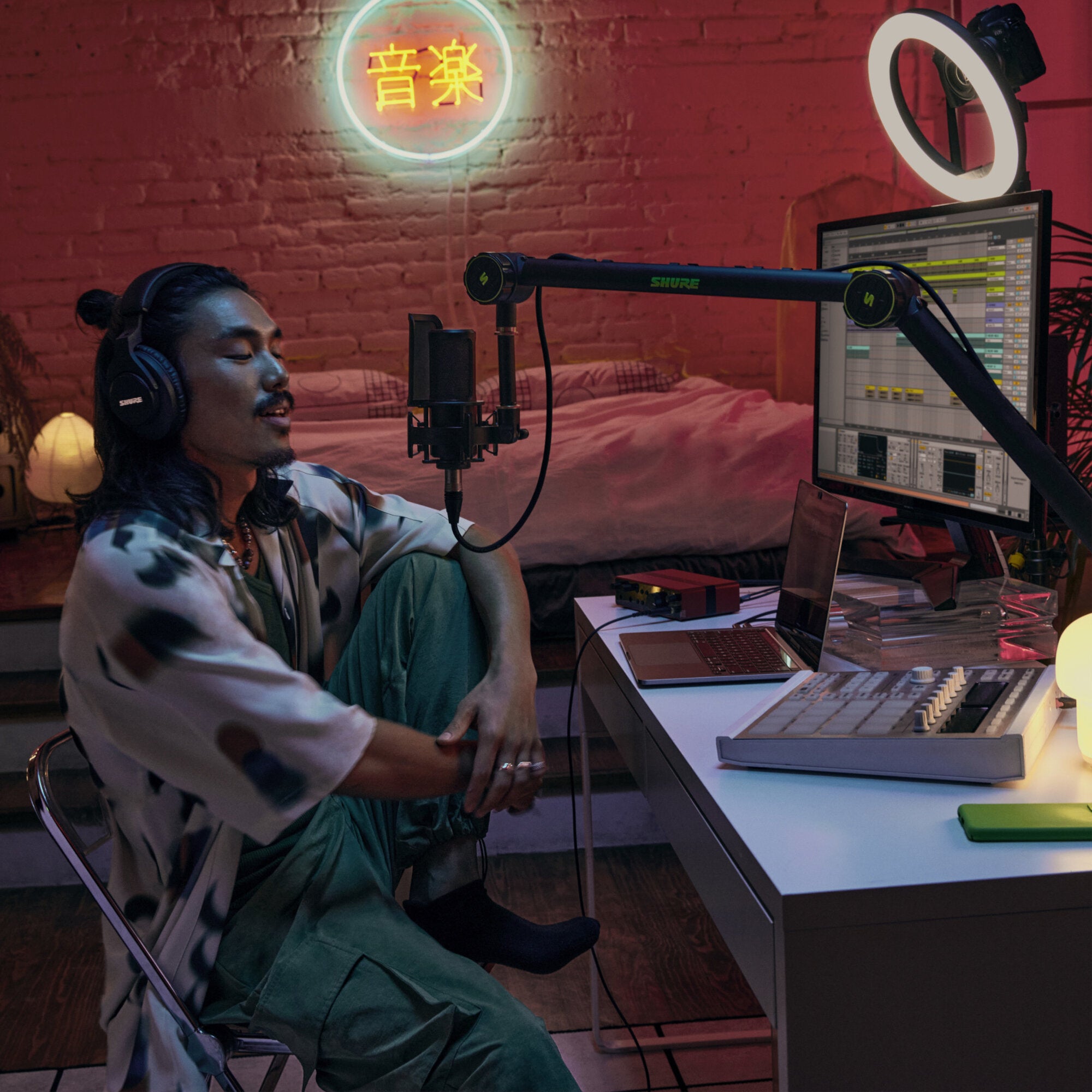 Shure SM4-K grootmembraan condensatormicrofoon