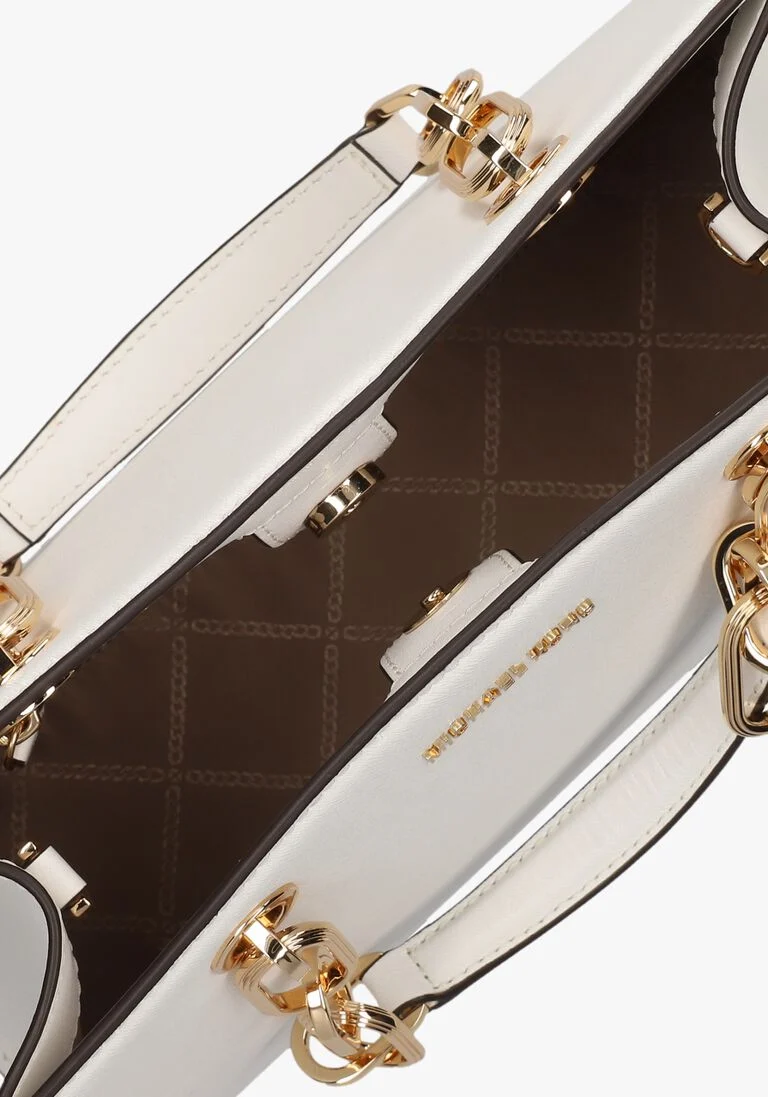 MICHAEL KORS witte michael kors handtas md satchel