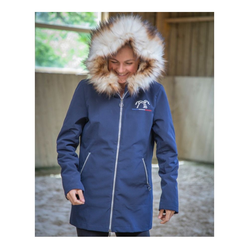 Pénélope MARINA - Parka Femme marine