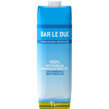 Bar-le-Duc Natuurlijk Mineraalwater pak 1 L