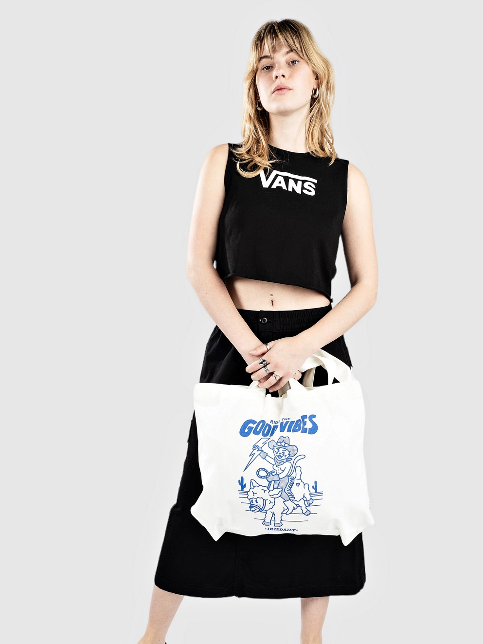Iriedaily Resort Tote Bag offwhite