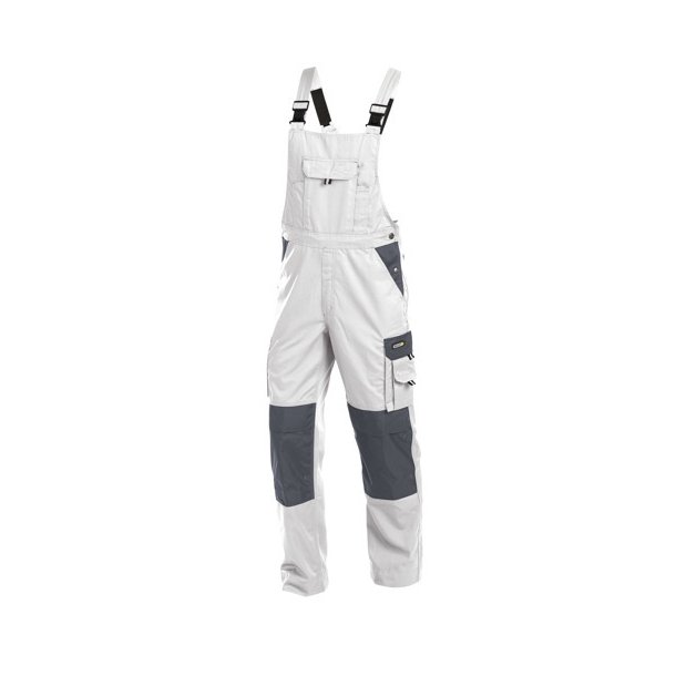 400124- Dassy Versailles Overalls Hvid/Cementgrå