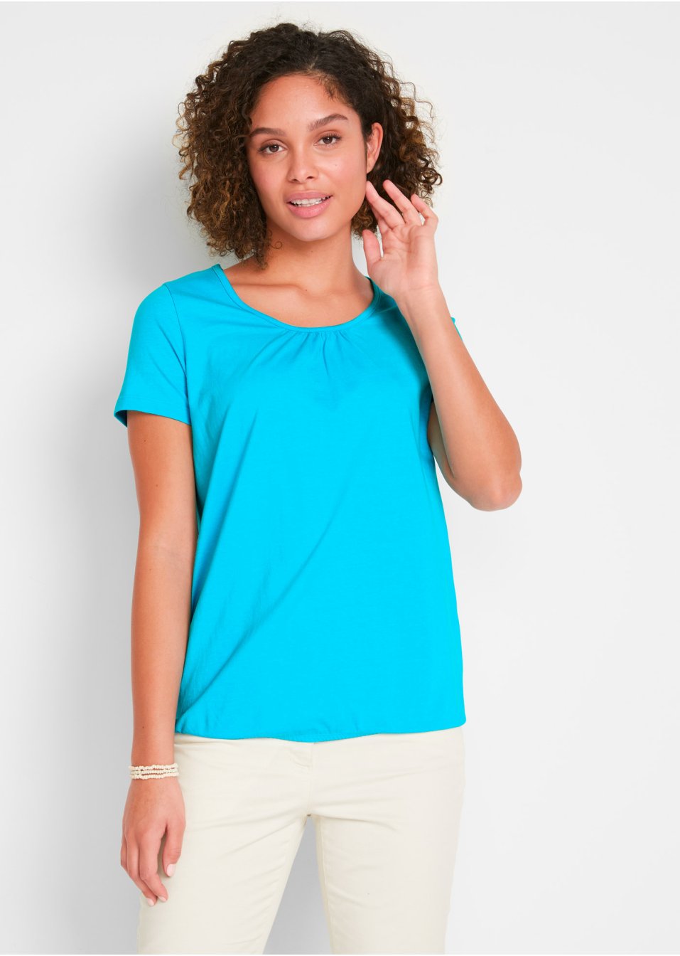 T-shirt coton à manches courtes