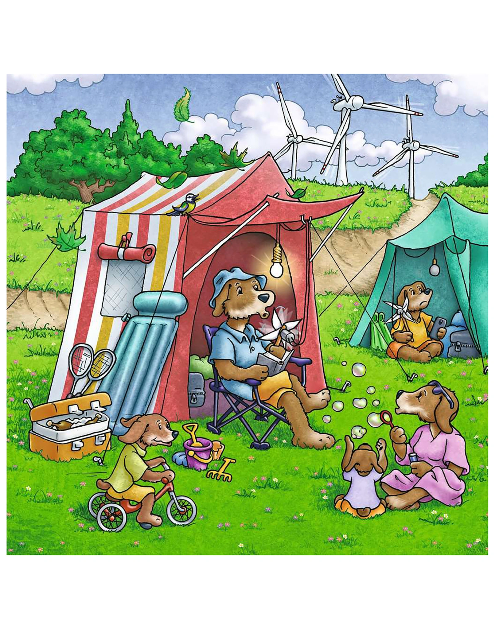 Puzzle REGENERATIVE ENERGIEN 3x49-teilig