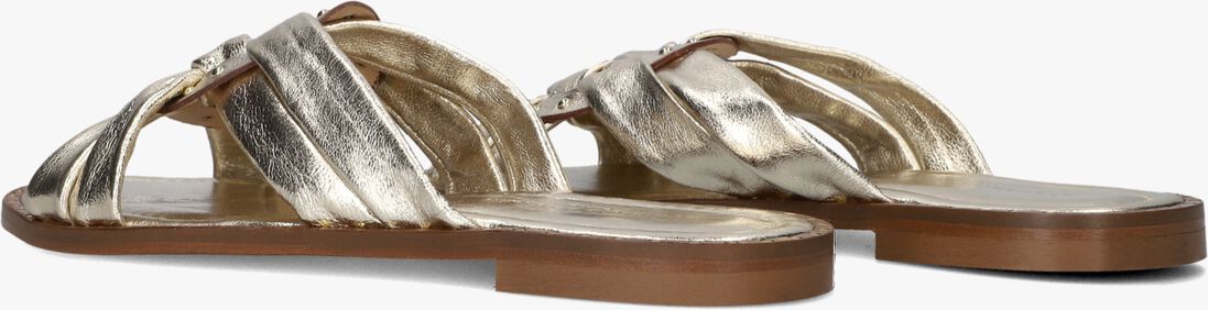 gouden stefano lauran slippers 24003