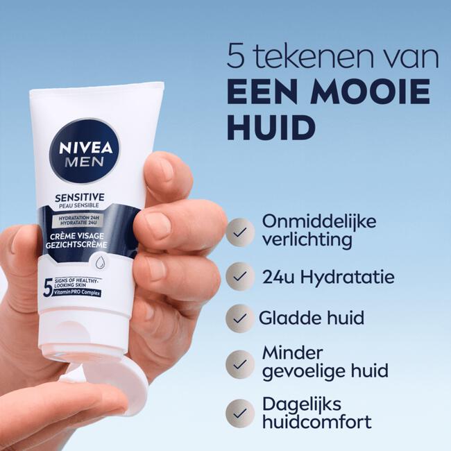 NIVEA MEN Sensitive Gezichtscrème 75 ML