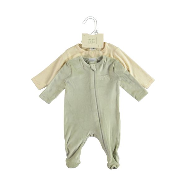 Babylook Velours Boxpak - 2‑Pack - Maat 44/48 - Mineral Gray