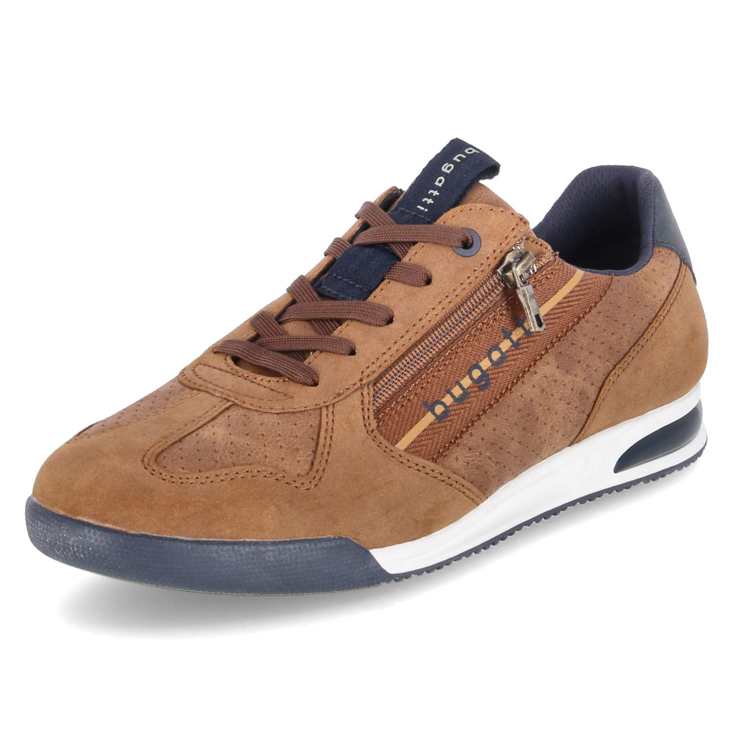 Bugatti Low Sneaker - cognac
