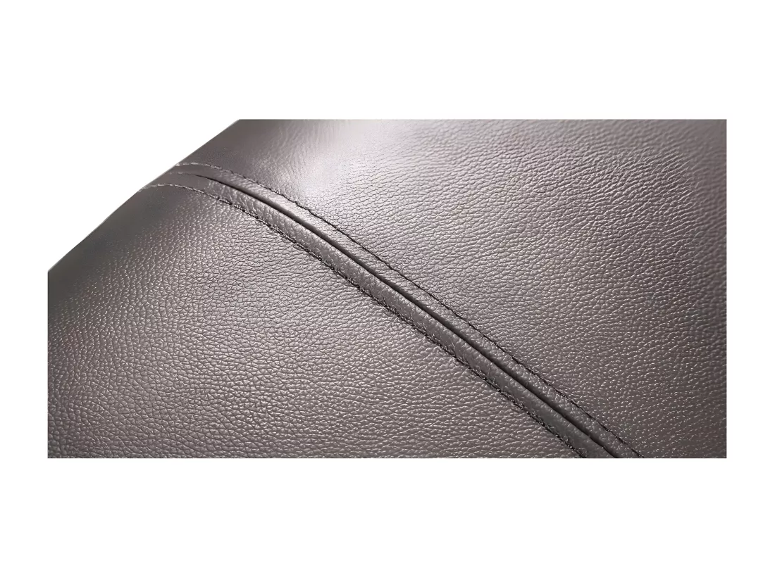 Fauteuil cuir Design LYAM Marron