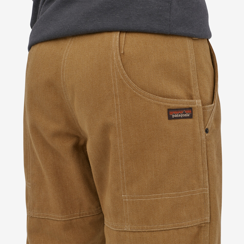Iron Forge Herren-Hose aus Hanf-Canvas mit doppeltem Knie – Normalgröße