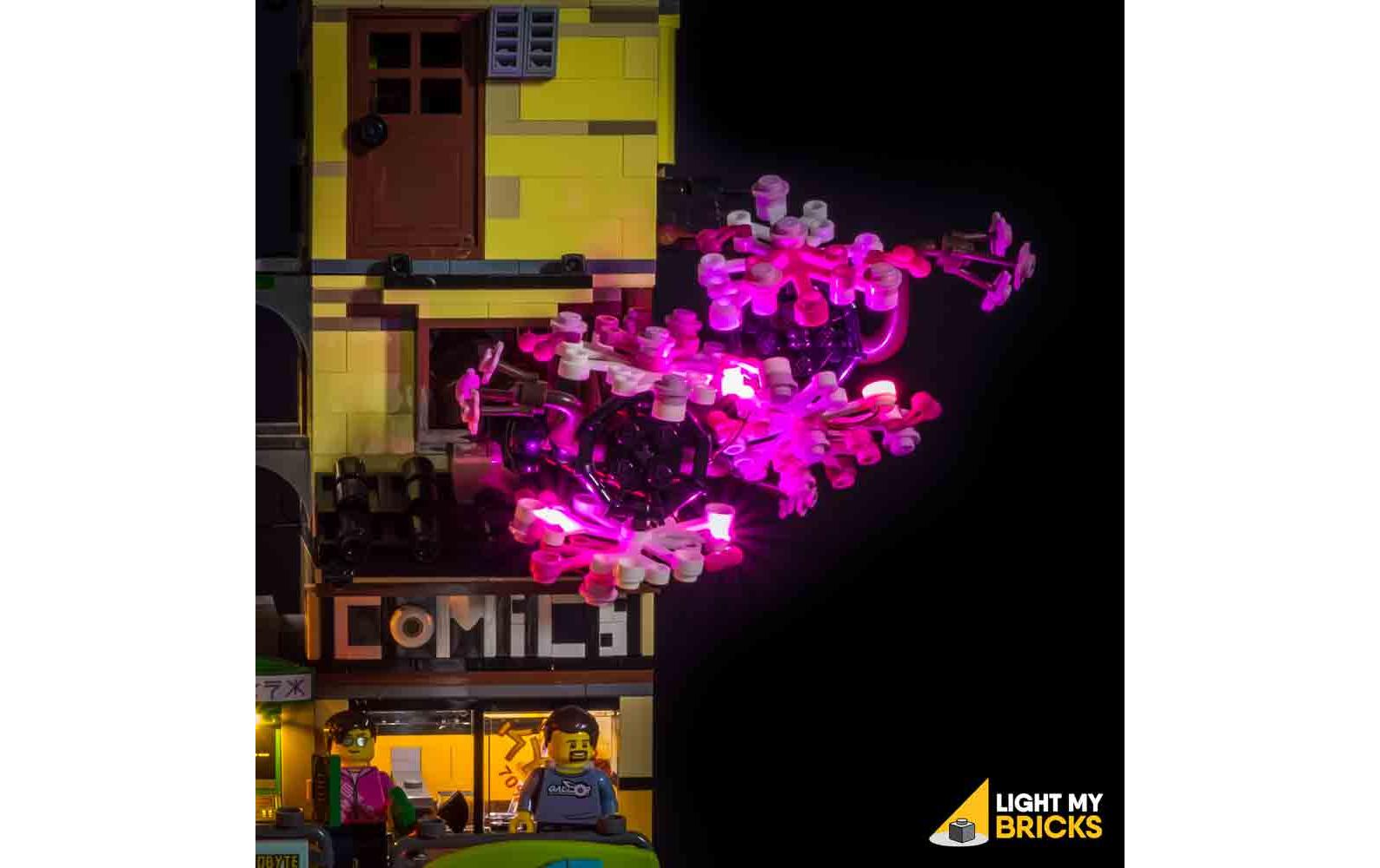 LED-Licht-Set für LEGO® Ninjago City 70620<br>Light-Kit