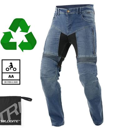 Jean Trilobite PARADO RECYCLED - Straight - Bleu