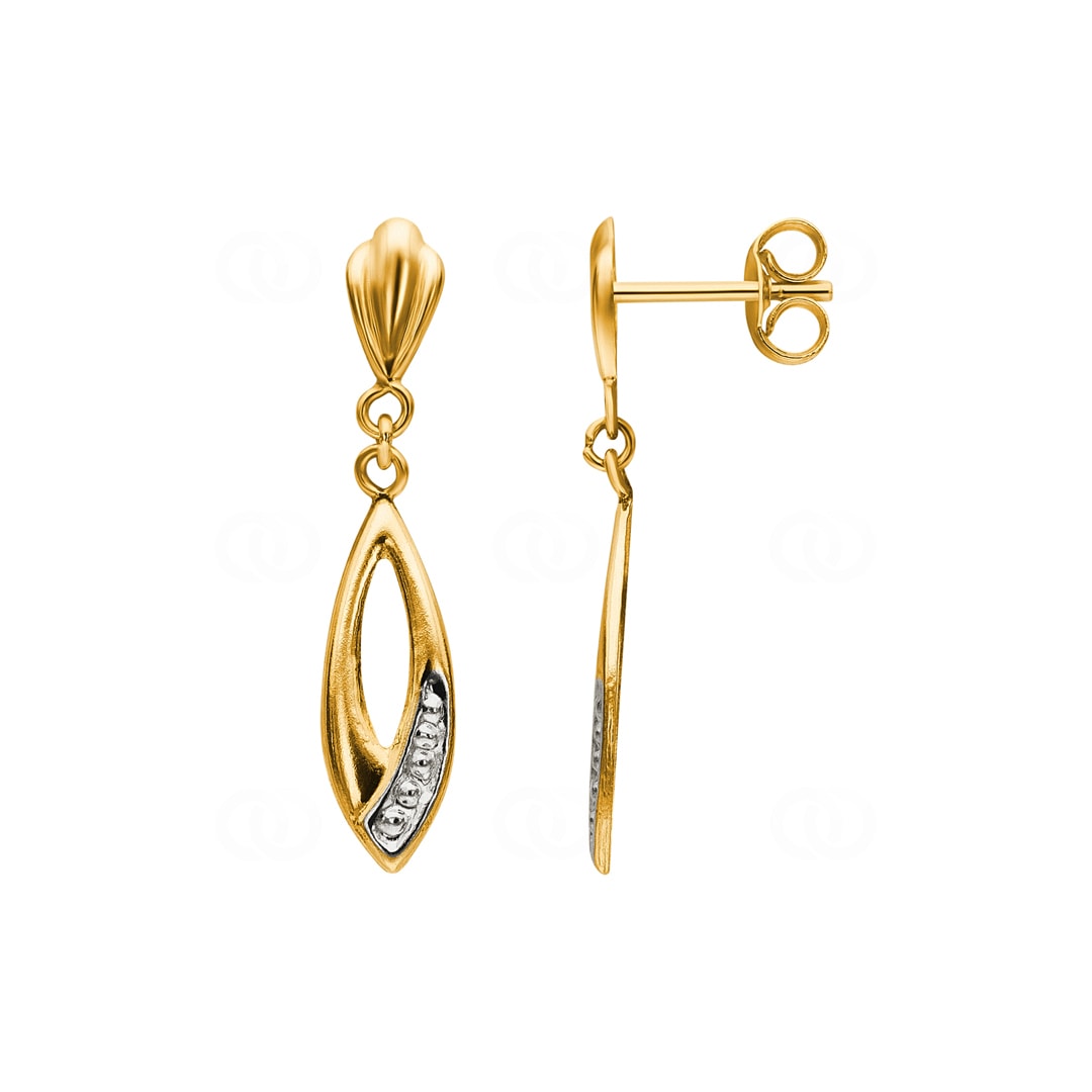 Ohrhänger 750/18 K Gelbgold